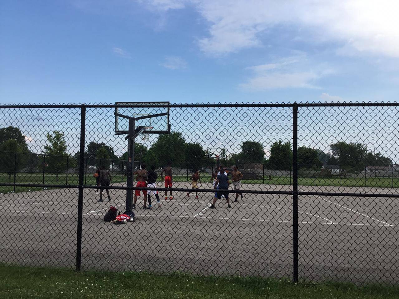 A park in Columbus, Ohio. 