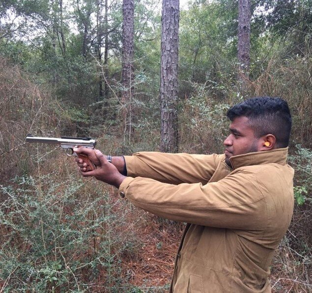 A gun range in Pensacola, Florida.