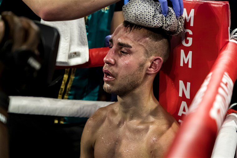 Maxim Dadashev showing spirit in the fight that cost him his life