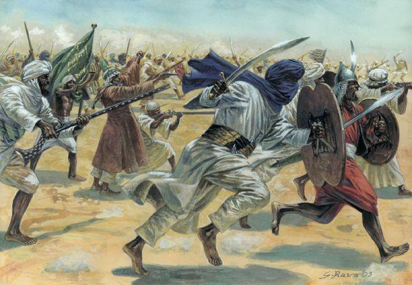 Arab warriors fighting against the world