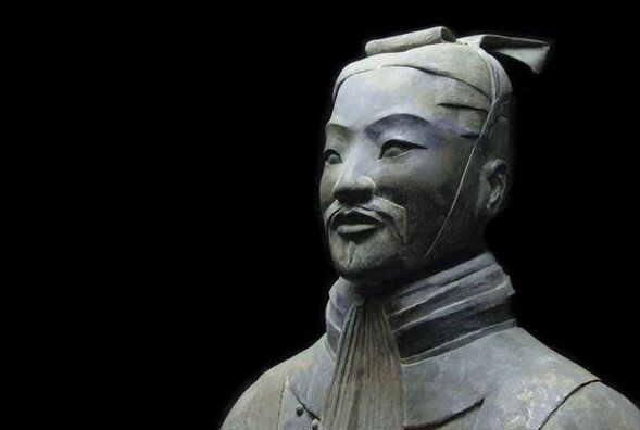 Statue of Sun Tzu, author of The Art of War