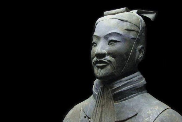 Statue of Sun Tzu, author of The Art of War 