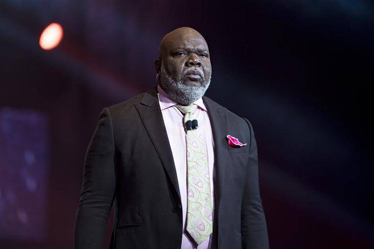 TD Jakes talking about adversity