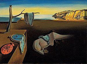 salvador dali melting clocks painting dream