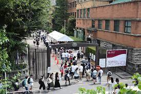 Sophia University in Tokyo, Japan, where I did a study abroad program.