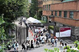 Sophia University in Tokyo, Japan, where I did a study abroad program. 