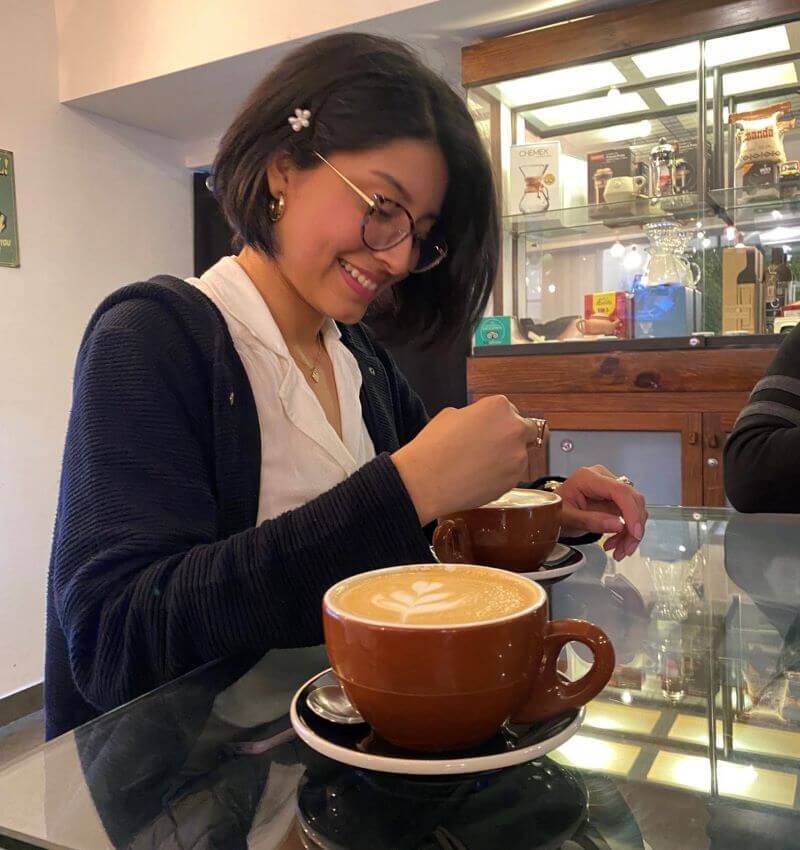 coffee shop in Lima, Peru